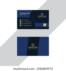 Professional Business Card vector Art