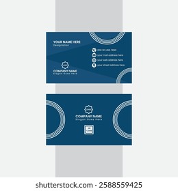 Professional Business Card Vector Art