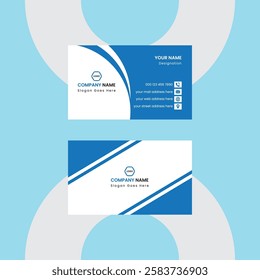 Professional Business Card vector Design