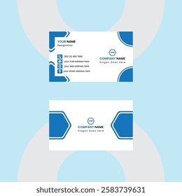 Professional Business Card vector Design