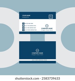 Professional Business Card vector Design