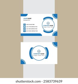 Professional Business Card vector Design