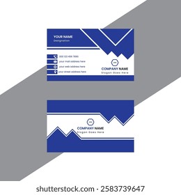 Professional Business Card vector Design