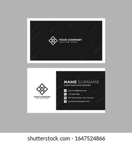 Professional Business Card Vector Template