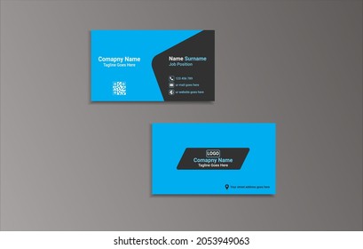 Professional Business Card Vector Template