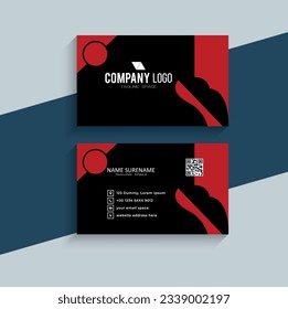 Professional Business card vectors Design template
