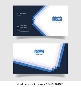 Professional business cards template with color variation. - Vector
