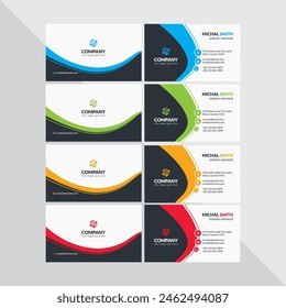 professional business cards - unique business cards template