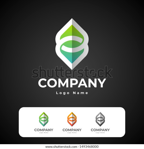 Professional Business Company Logo Design Template Stock Vector Royalty Free