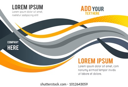 Professional business design layout template or corporate banner design. Magazine cover, publishing and print presentation. Abstract vector background.