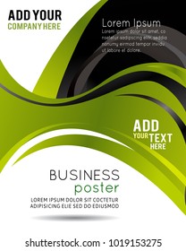 Professional business design layout template or corporate banner design. Magazine cover, publishing and print presentation. Abstract vector background.