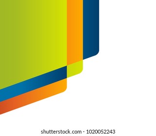 Professional business design layout template or corporate banner design. Magazine cover, publishing and print presentation. Abstract vector background.