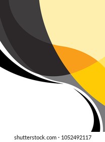 Professional business design layout template or corporate banner design. Magazine cover, publishing and print presentation. Abstract vector background.