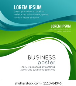 Professional business design layout template or corporate banner design. Magazine cover, publishing and print presentation. Abstract vector background.