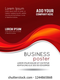 Professional business design layout template or corporate banner design. Magazine cover, publishing and print presentation. Abstract vector background.