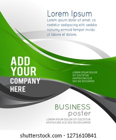 Professional business design layout template or corporate banner design. Magazine cover, publishing and print presentation. Abstract vector background.