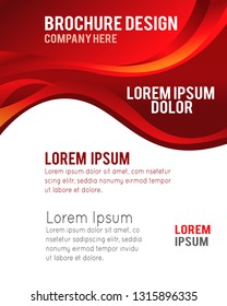 Professional business design layout template or corporate banner design. Magazine cover, publishing and print presentation. Abstract vector background.