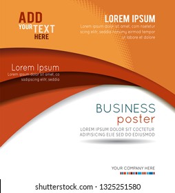 Professional Business Design Layout Template Corporate Stock Vector ...