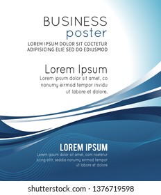 Professional business design layout template or corporate banner design. Magazine cover, publishing and print presentation. Abstract vector background.