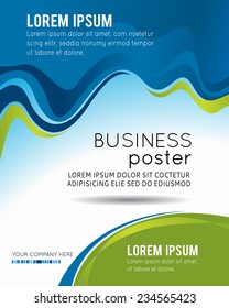 Professional business design layout template or corporate banner design. Magazine cover, publishing and print presentation. Abstract vector background.