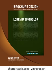 Professional business design layout template or corporate banner design. Magazine cover, publishing and print presentation. Abstract vector background.