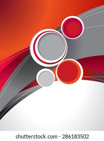 Professional business design layout template or corporate banner design. Magazine cover, publishing and print presentation. Abstract vector background.