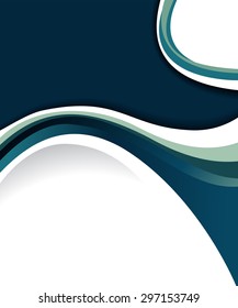 Professional business design layout template. Abstract vector background.