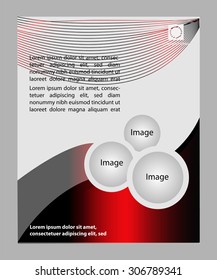Professional business design layout template 
