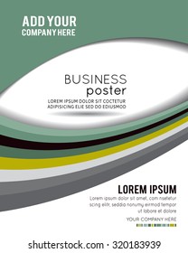 Professional business design layout template or corporate banner design. Magazine cover, publishing and print presentation. Abstract vector background.