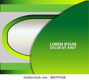 Professional business design layout template or corporate banner design. Magazine cover, publishing and print presentation. Abstract vector background.
