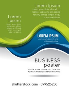 Professional business design layout template or corporate banner design. Magazine cover, publishing and print presentation. Abstract vector background.
