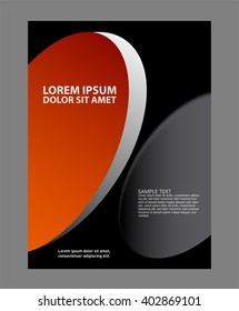 Professional business design layout template or corporate banner design.
