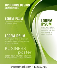 Professional business design layout template or corporate banner design. Magazine cover, publishing and print presentation. Abstract vector background.