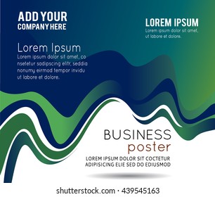 Professional business design layout template or corporate banner design. Magazine cover, publishing and print presentation. Abstract vector background.