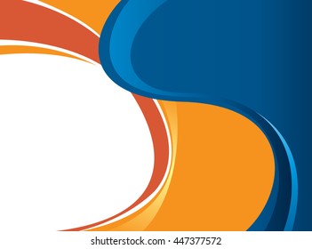 Professional business design layout template or corporate banner design. Magazine cover, publishing and print presentation. Abstract vector background.
