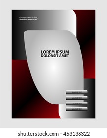 Professional business design layout template or corporate banner design.
