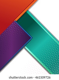 Professional business design layout template or corporate banner design. Magazine cover, publishing and print presentation. Abstract vector background.