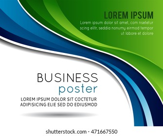 Professional business design layout template or corporate banner design. Magazine cover, publishing and print presentation. Abstract vector background.