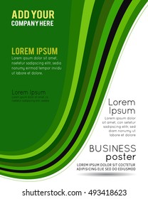 Professional business design layout template or corporate banner design. Magazine cover, publishing and print presentation. Abstract vector background.