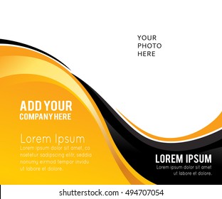 Plantilla de diseño profesional de negocio o diseño de banners corporativos. Portada de la revista, publicación y presentación impresa. Fondo del vector abstracto.