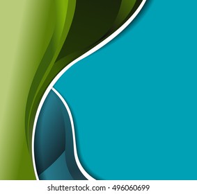 Professional business design layout template or corporate banner design. Magazine cover, publishing and print presentation. Abstract vector background.