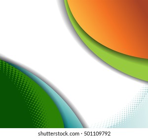 Professional business design layout template or corporate banner design. Magazine cover, publishing and print presentation. Abstract vector background.