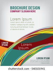 Professional business design layout template or corporate banner design