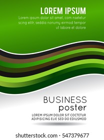Professional business design layout template or corporate banner design. Magazine cover, publishing and print presentation. Abstract vector background.