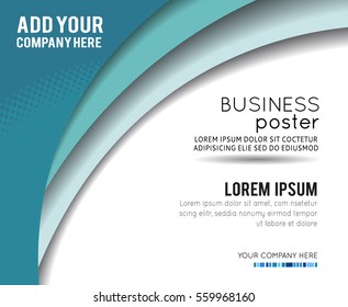 Professional business design layout template or corporate banner design. Magazine cover, publishing and print presentation. Abstract vector background.