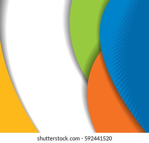 Professional business design layout template or corporate banner design. Magazine cover, publishing and print presentation. Abstract vector background.