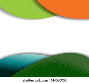 Professional business design layout template or corporate banner design. Magazine cover, publishing and print presentation. Abstract vector background.