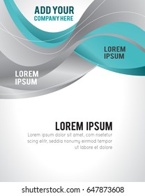 Professional business design layout template or corporate banner design. Magazine cover, publishing and print presentation. Abstract vector background.