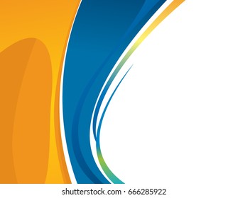 Professional business design layout template or corporate banner design. Magazine cover, publishing and print presentation. Abstract vector background.