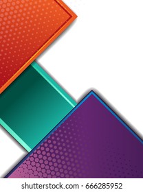 Professional business design layout template or corporate banner design. Magazine cover, publishing and print presentation. Abstract vector background.